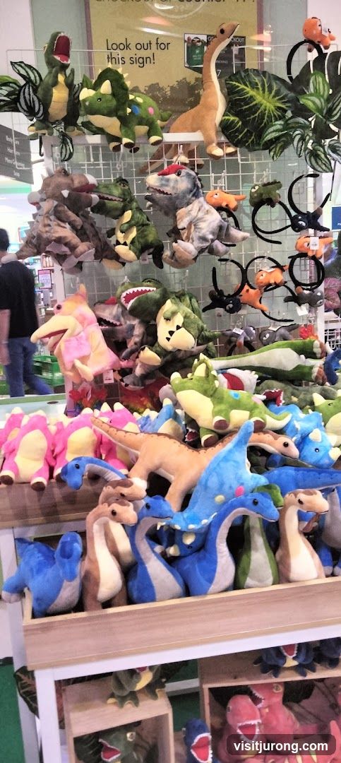 Dinosaur Plush Toys Display
