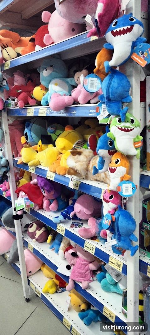 Plush Toys on Shelves