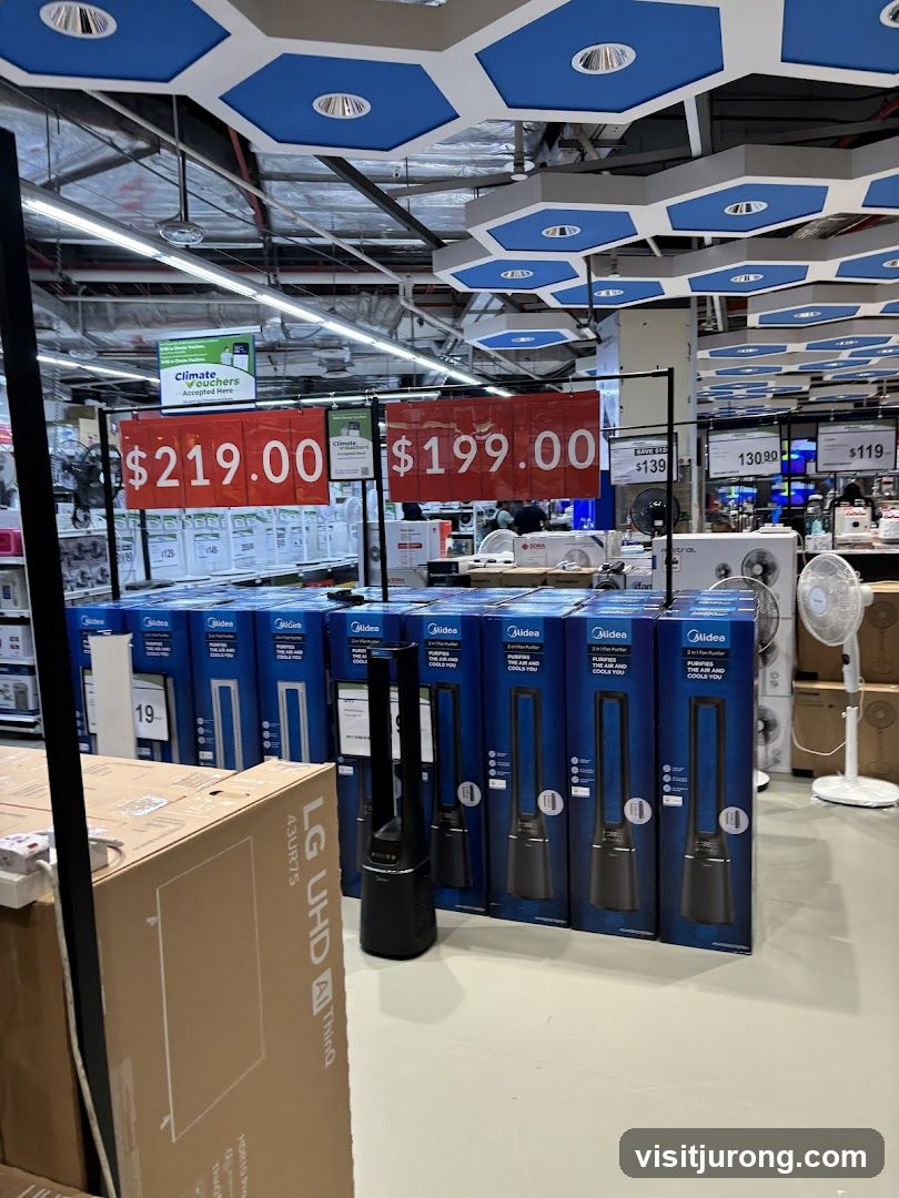 Electronics Store Display