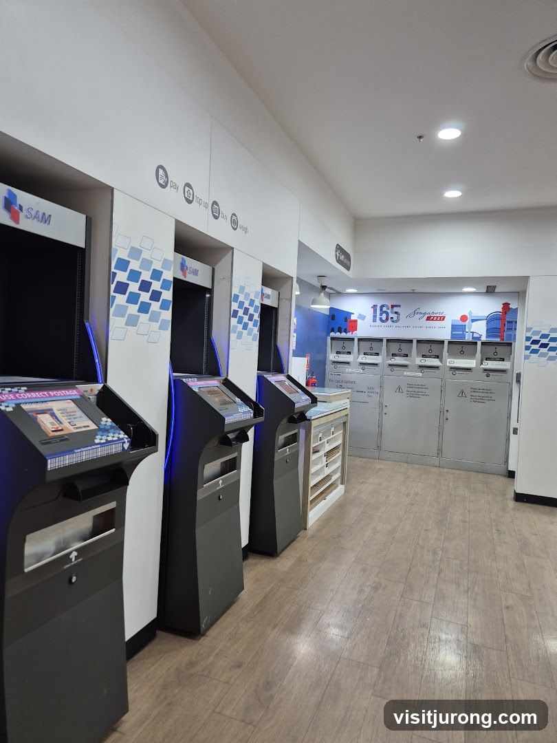 Self-service postal kiosks