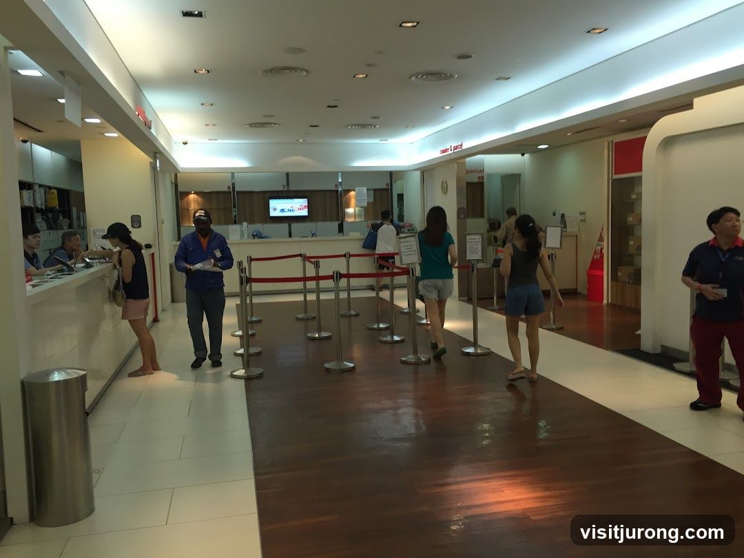 Interior of a Post Office
