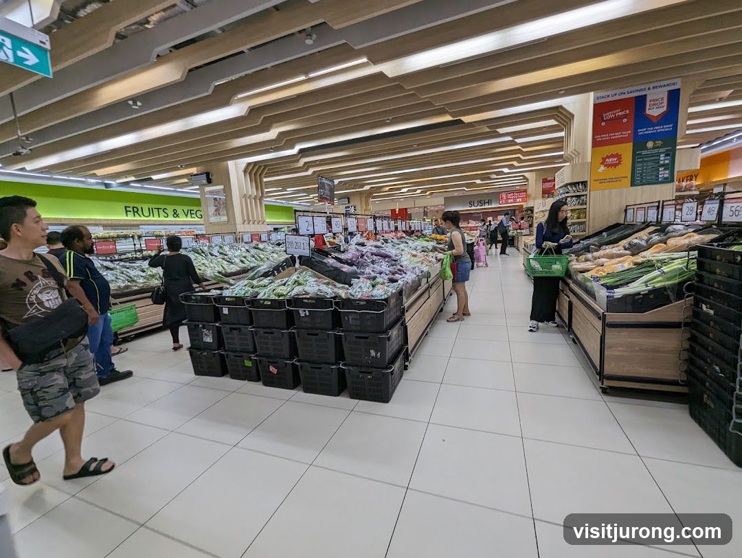 Supermarket Produce Aisle