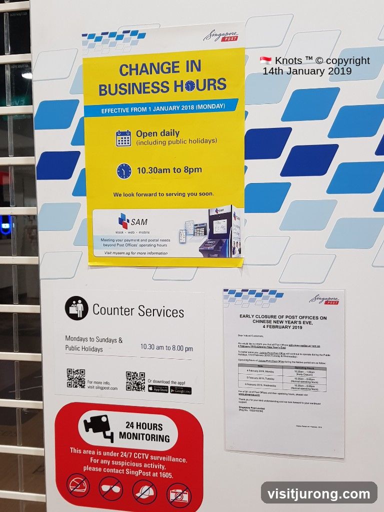 Singapore Post Notices