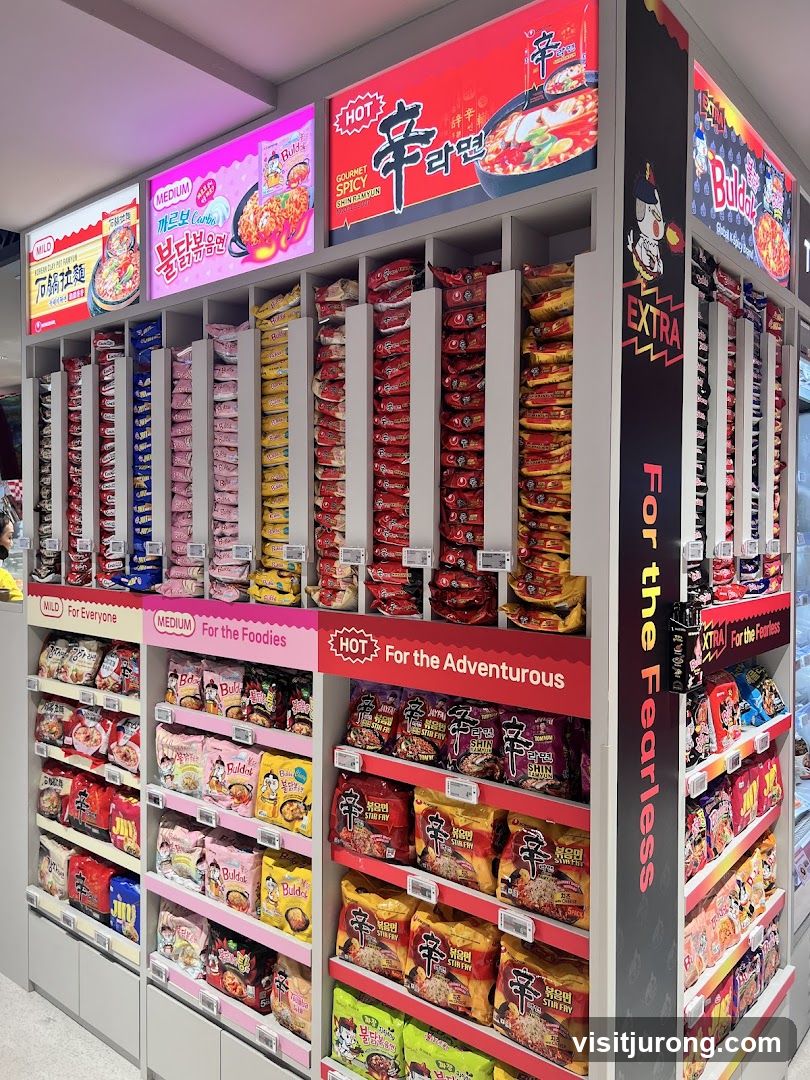 Ramen Noodle Display