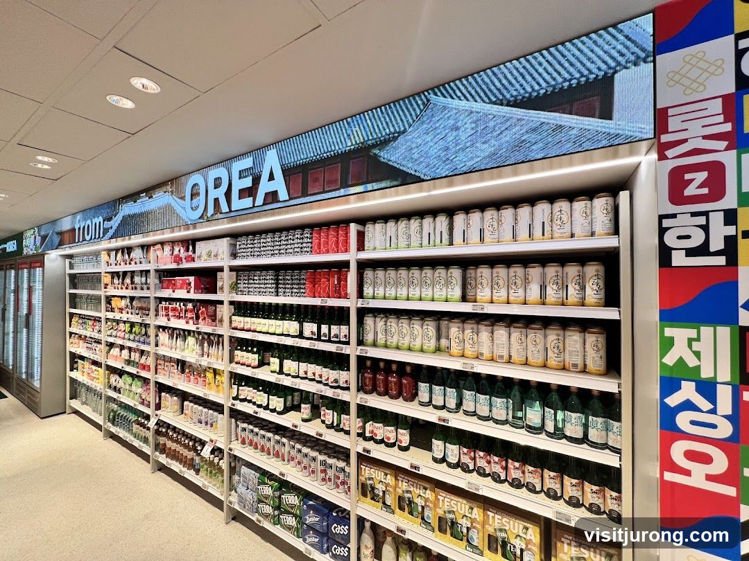 Korean Products Aisle