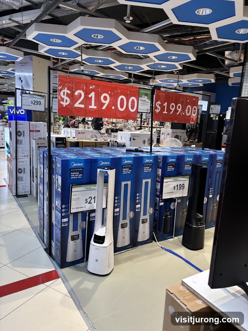 Electronics Store Display