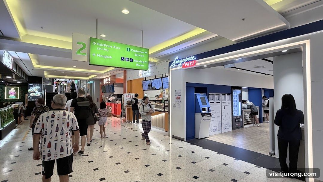 Indoor Shopping Mall Corridor