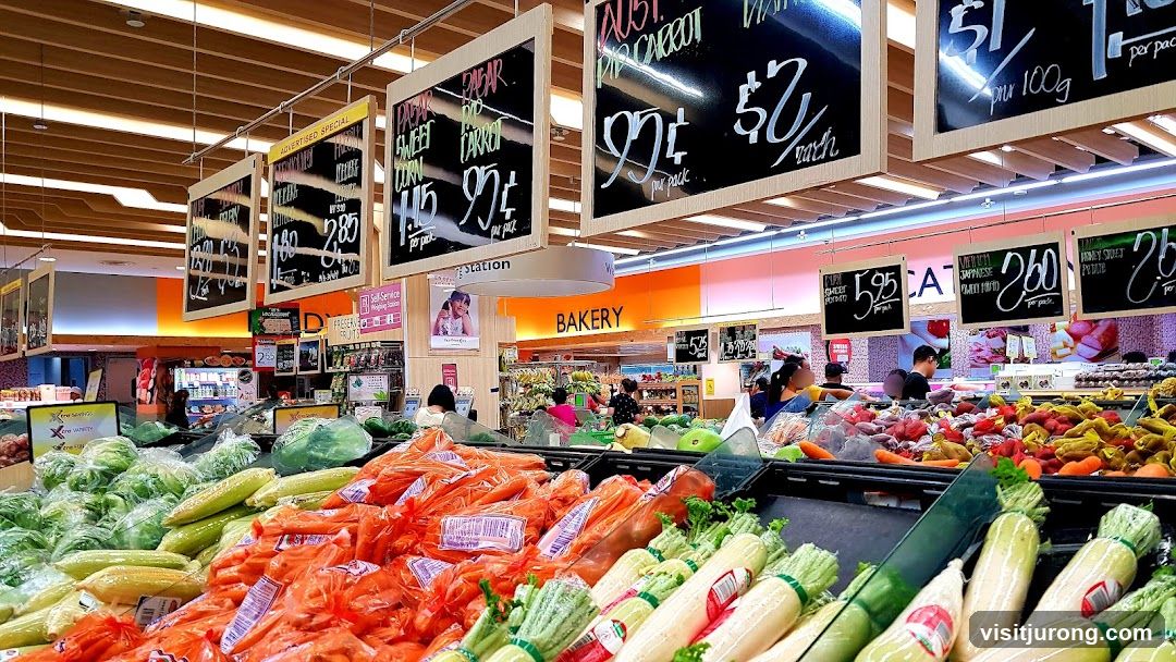 Grocery Store Produce Section
