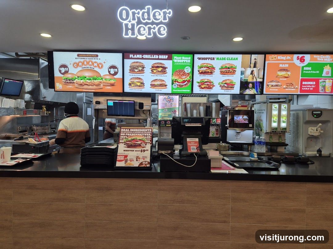 Fast Food Restaurant Menu Boards