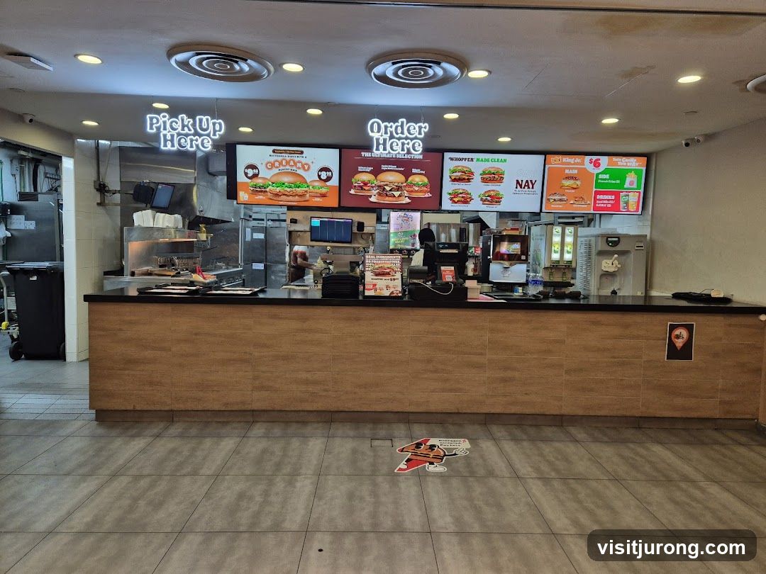 Fast Food Counter
