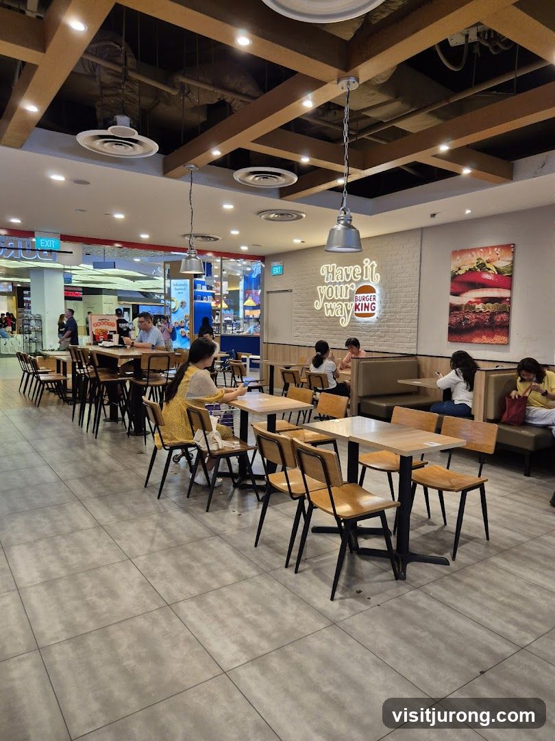Burger King Interior