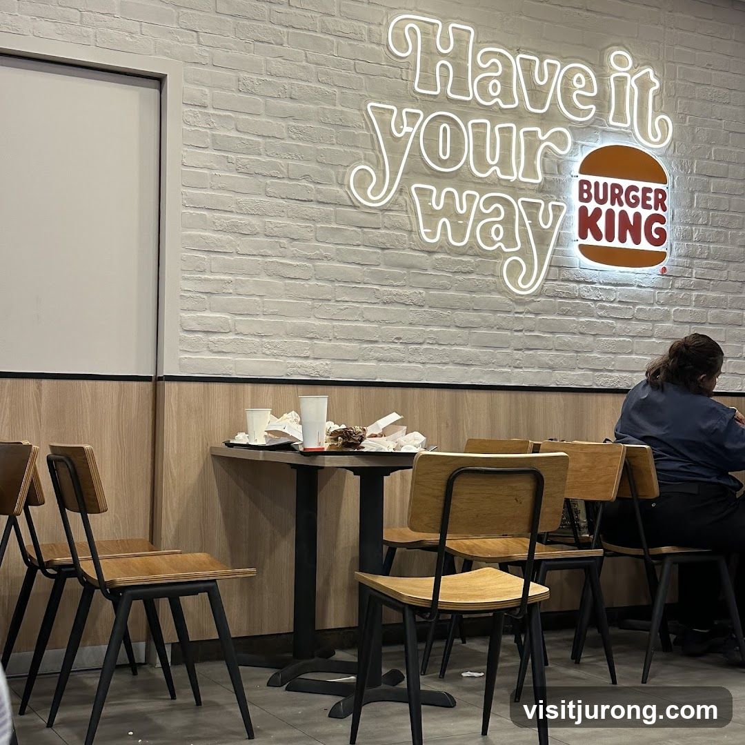 Burger King Interior