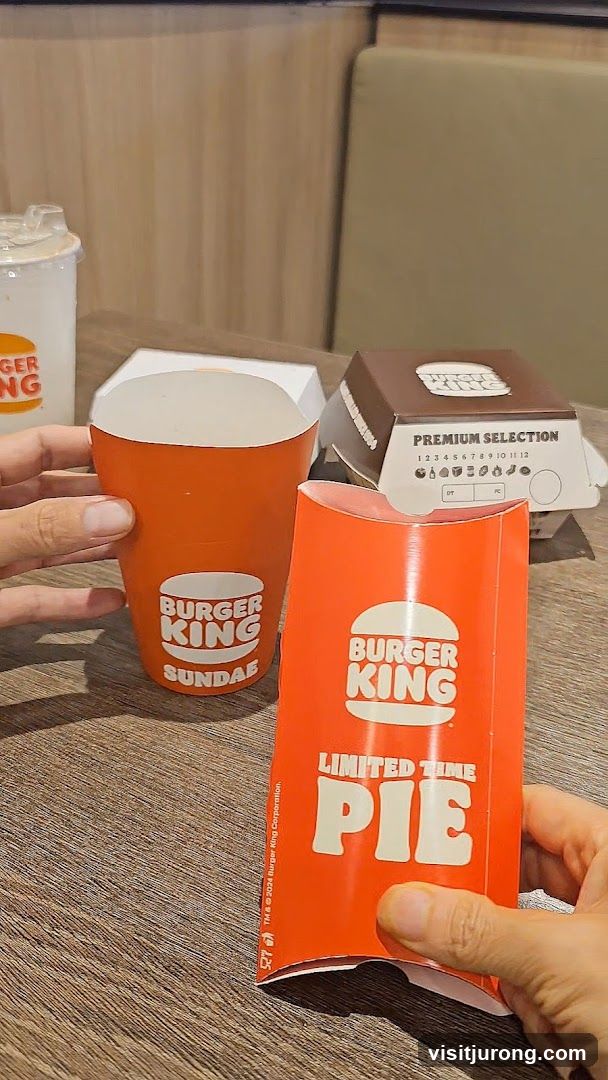 Burger King Sundae and Pie Packaging