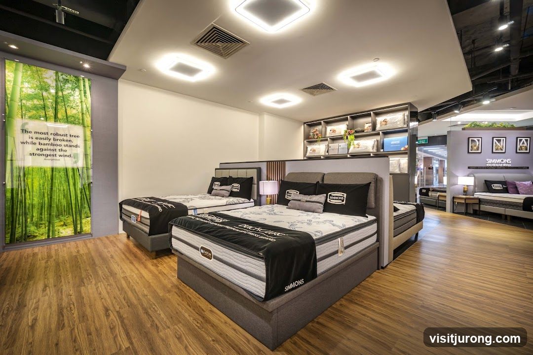 Mattress Store Interior