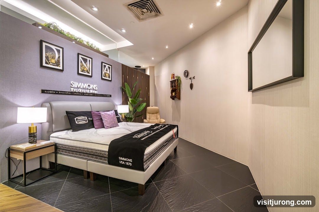 Simmons Bedroom Display