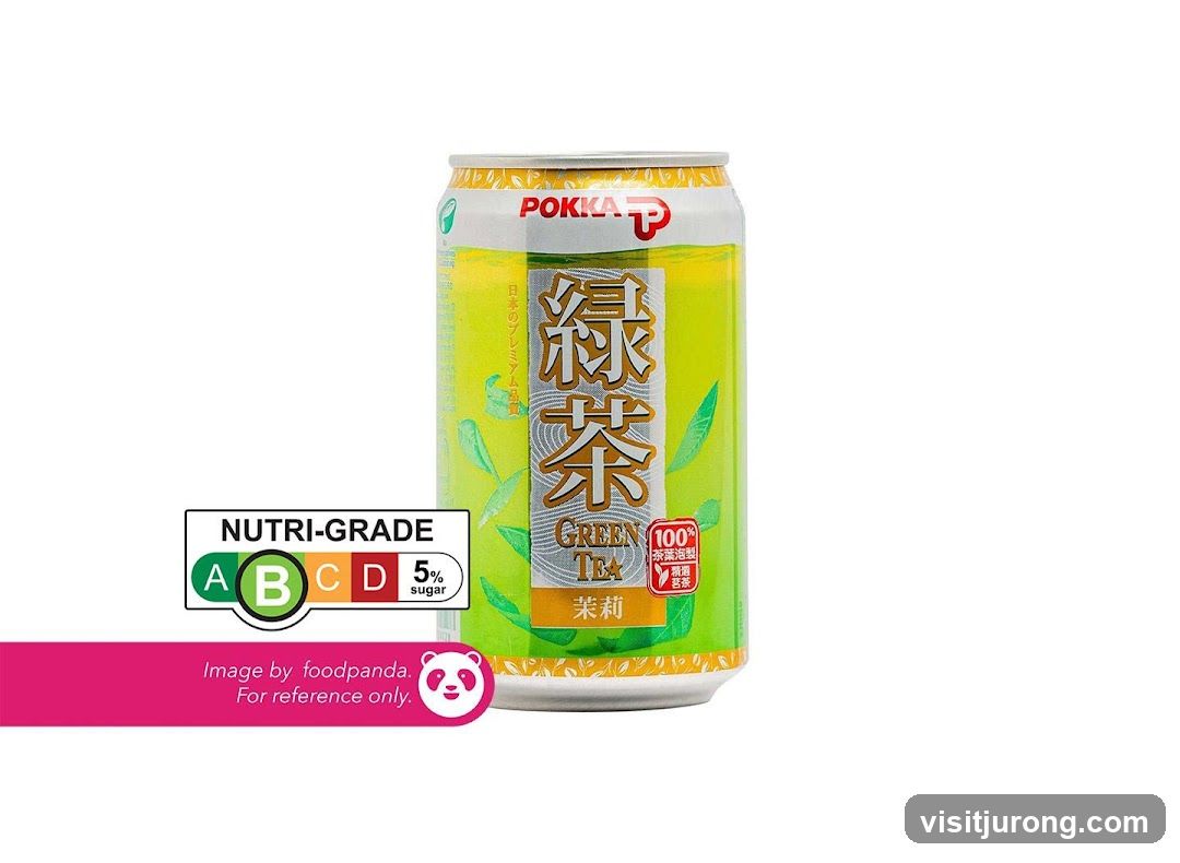 Pokka Green Tea Can