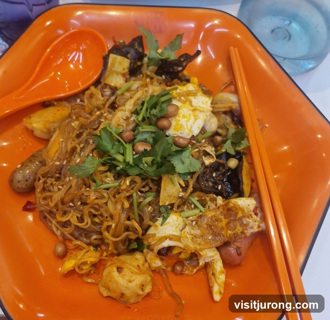 Spicy Noodle Dish