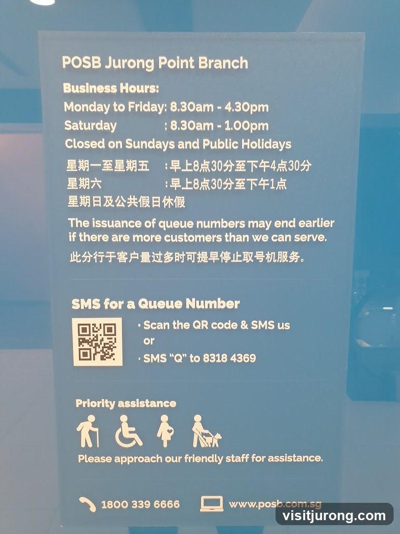POSB Jurong Point Branch Information