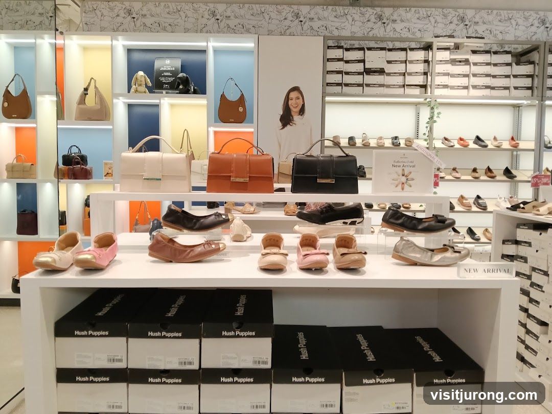 Shoe and Handbag Display