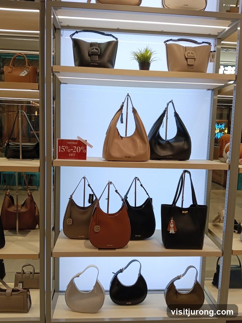 Handbags on Display