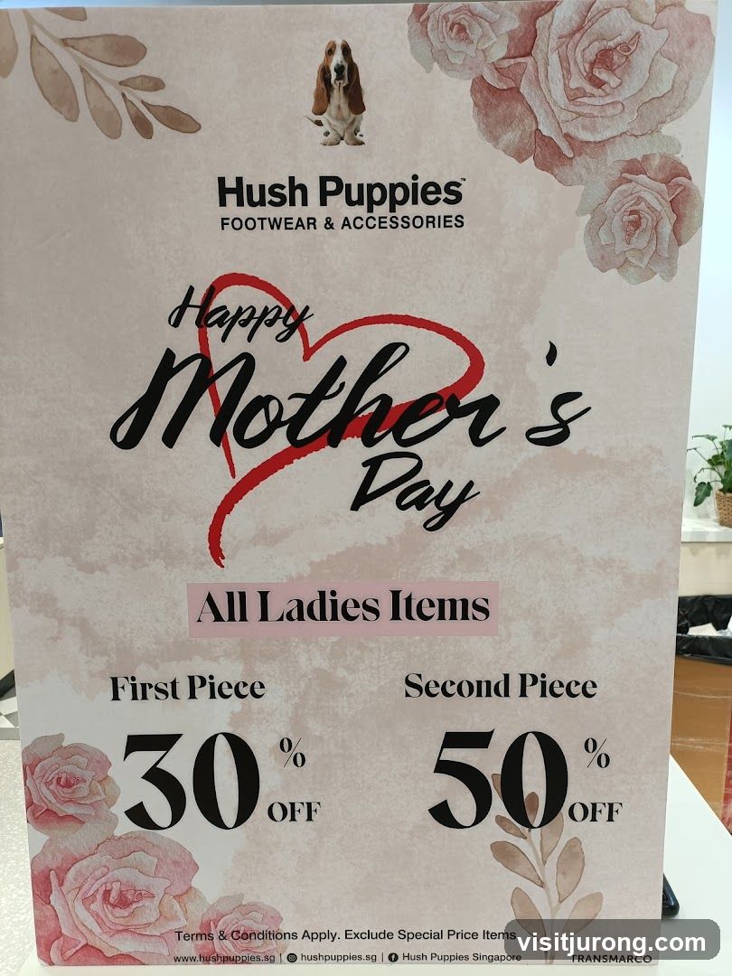Hush Puppies Mother's Day Sale