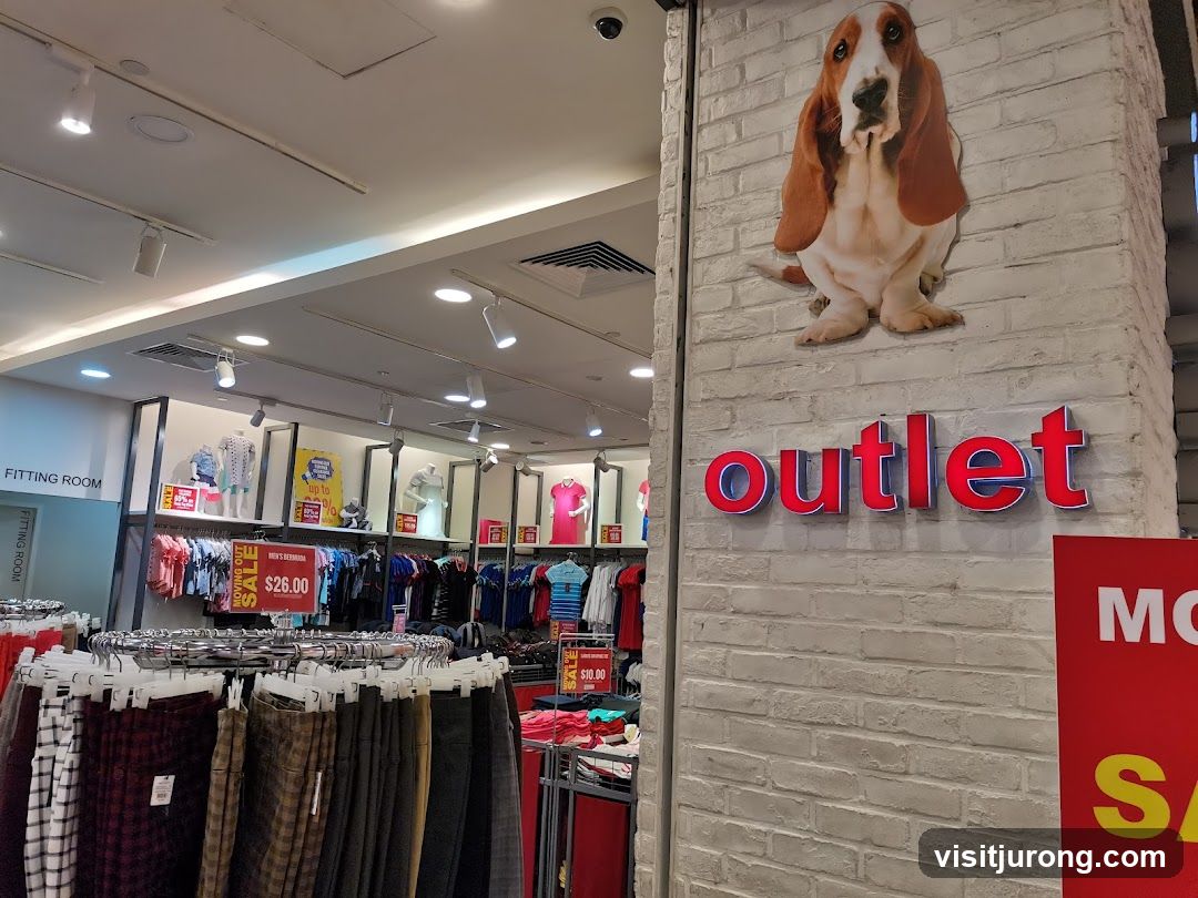 Clothing store outlet