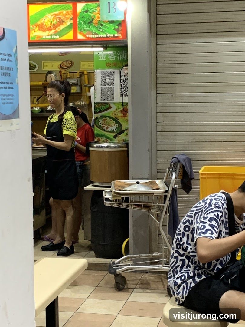Food Stall with Menu