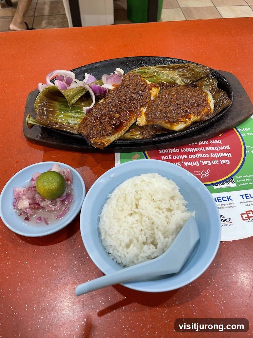 Sizzling Fish with Rice