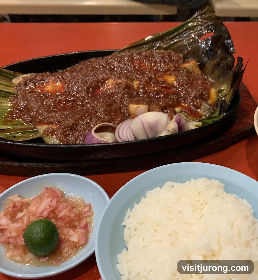 Spicy Grilled Fish with Rice