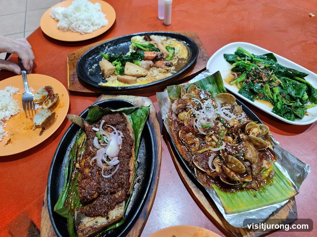 Seafood and Vegetable Dishes