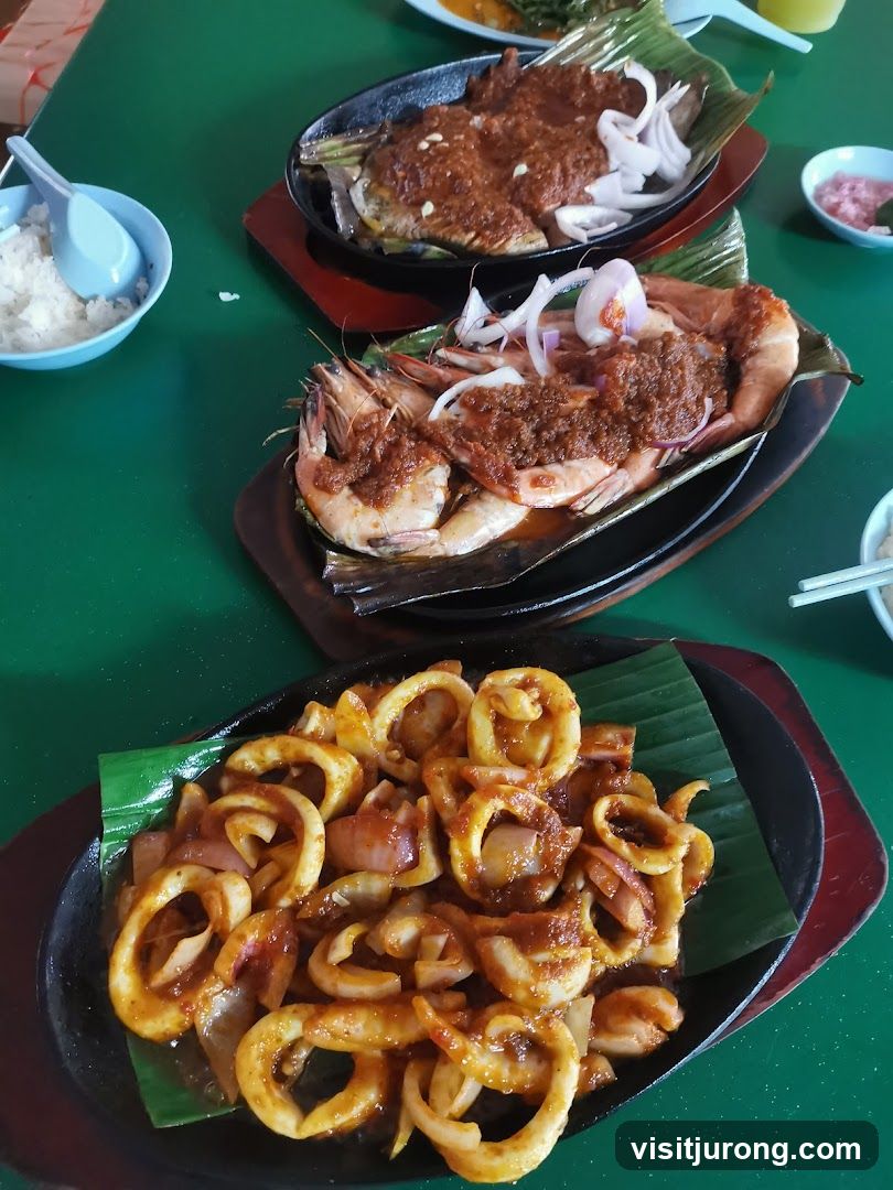 Sizzling Seafood Platter