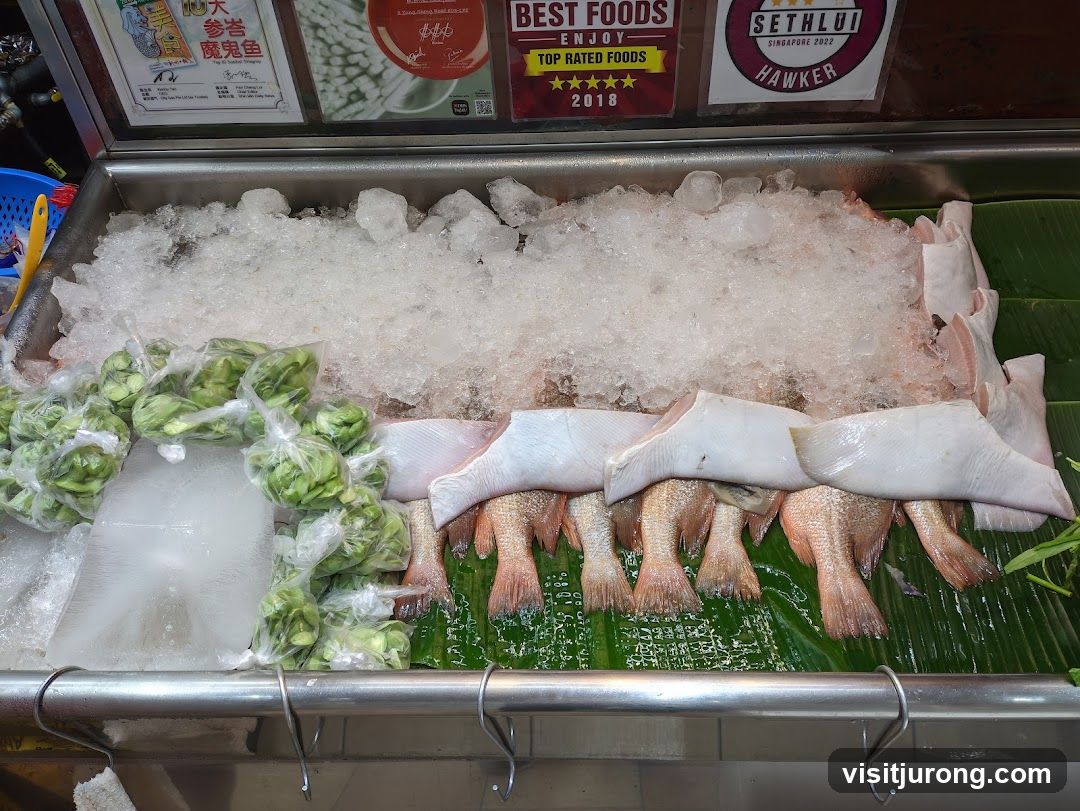 Fresh Seafood Display
