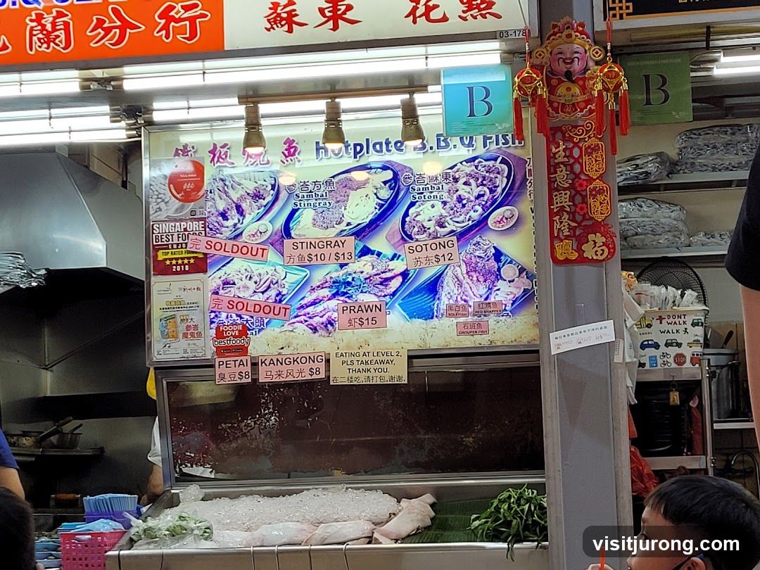 Food Stall Menu