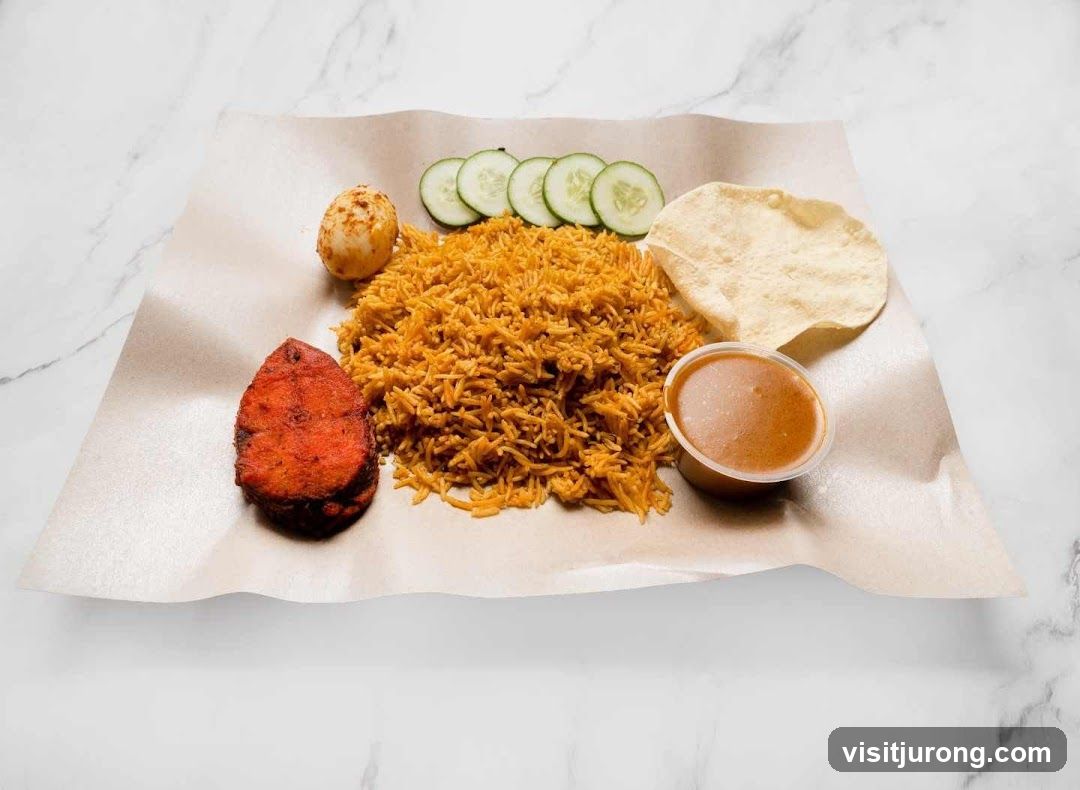 Biryani with Fried Fish