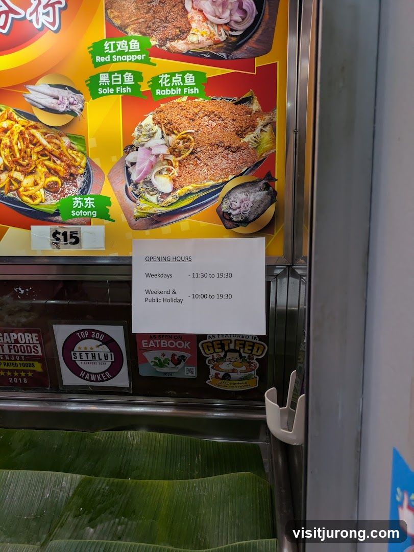 Food Stall Display