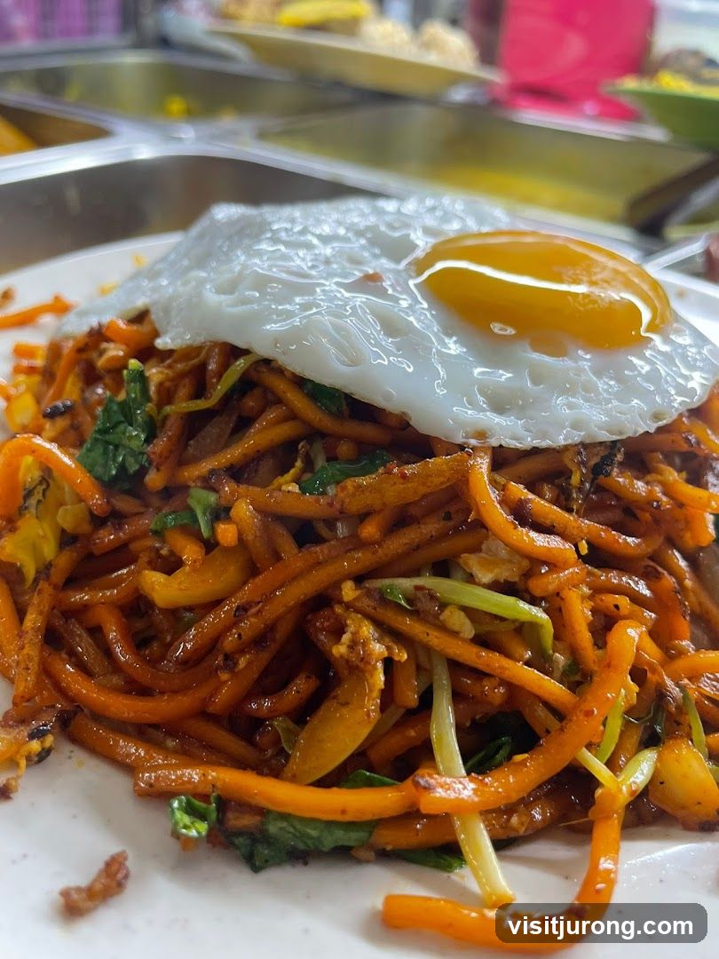 Noodles with Fried Egg