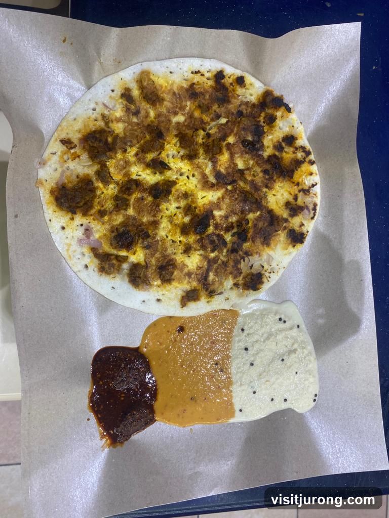 Dosa with Chutneys
