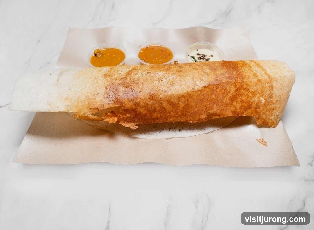 Dosa with Chutneys