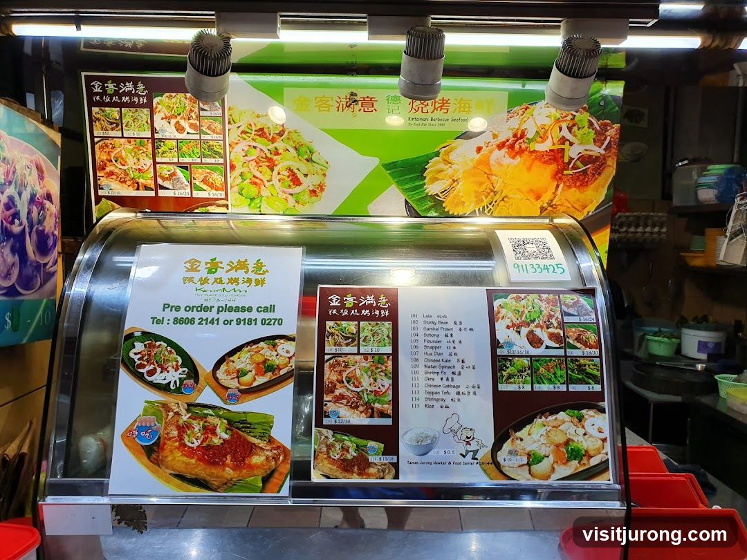 Kintaimani Barbecue Seafood Menu