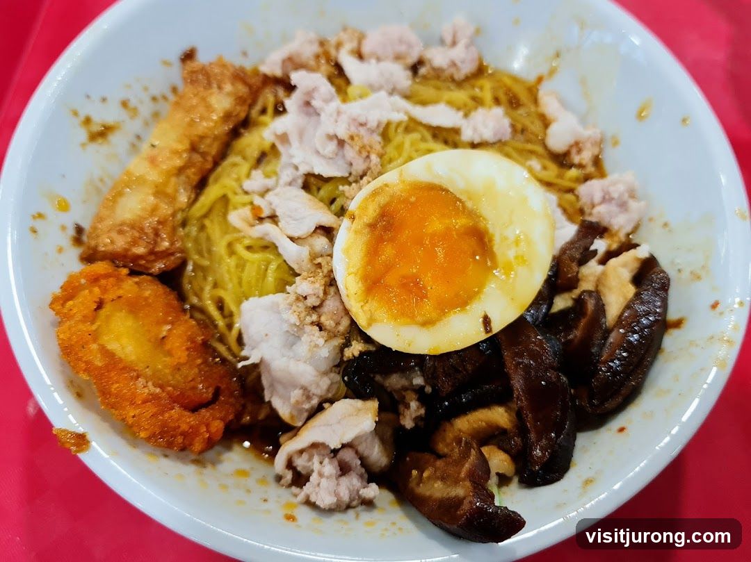Noodles with Egg and Meat