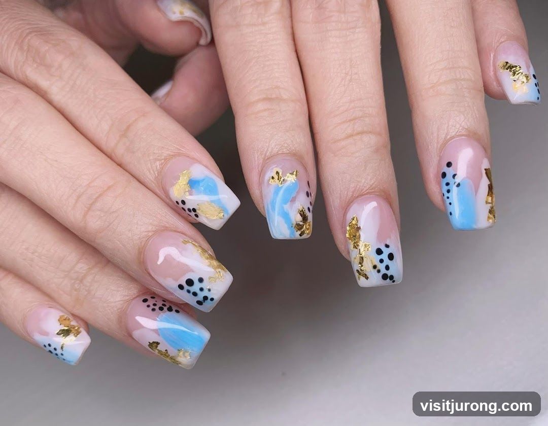 Abstract Nail Art