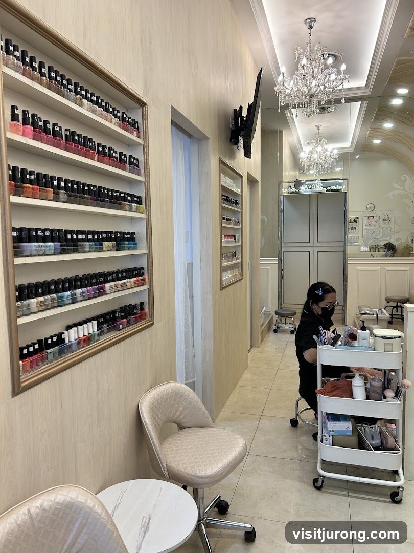 Nail Salon Interior