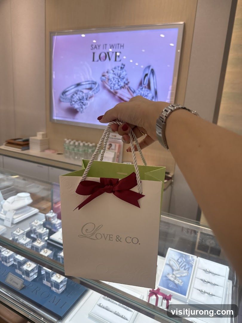 Jewelry Store Shopping Bag