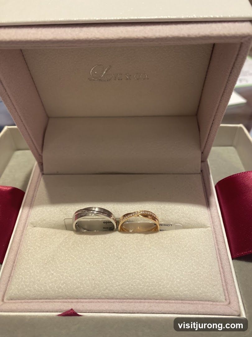 Wedding Rings in a Jewelry Box