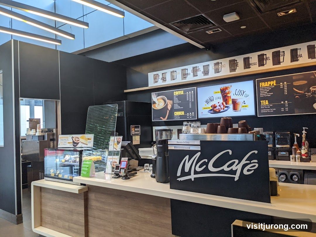 McCafé Counter