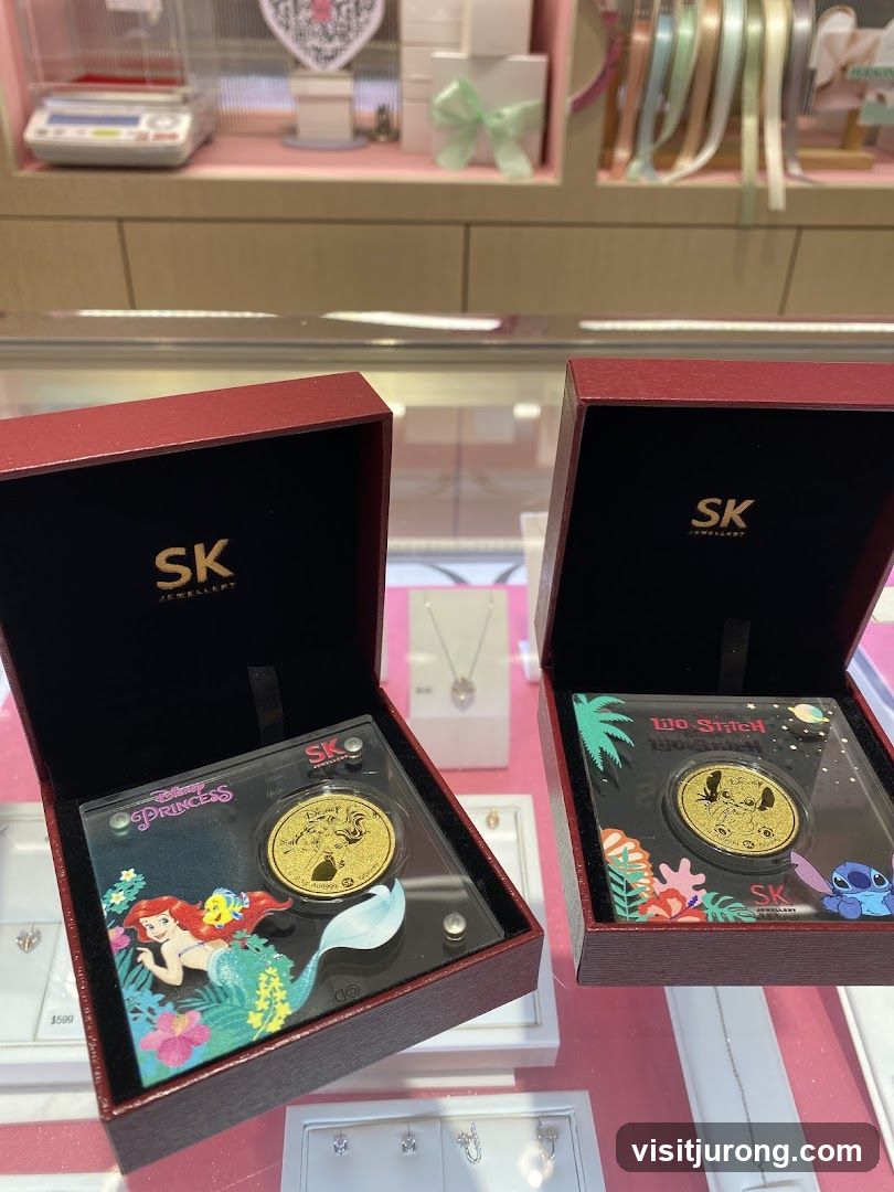 Disney Themed Gold Coins