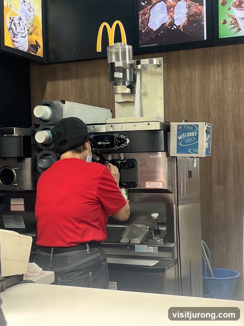 McDonald's McFlurry Machine