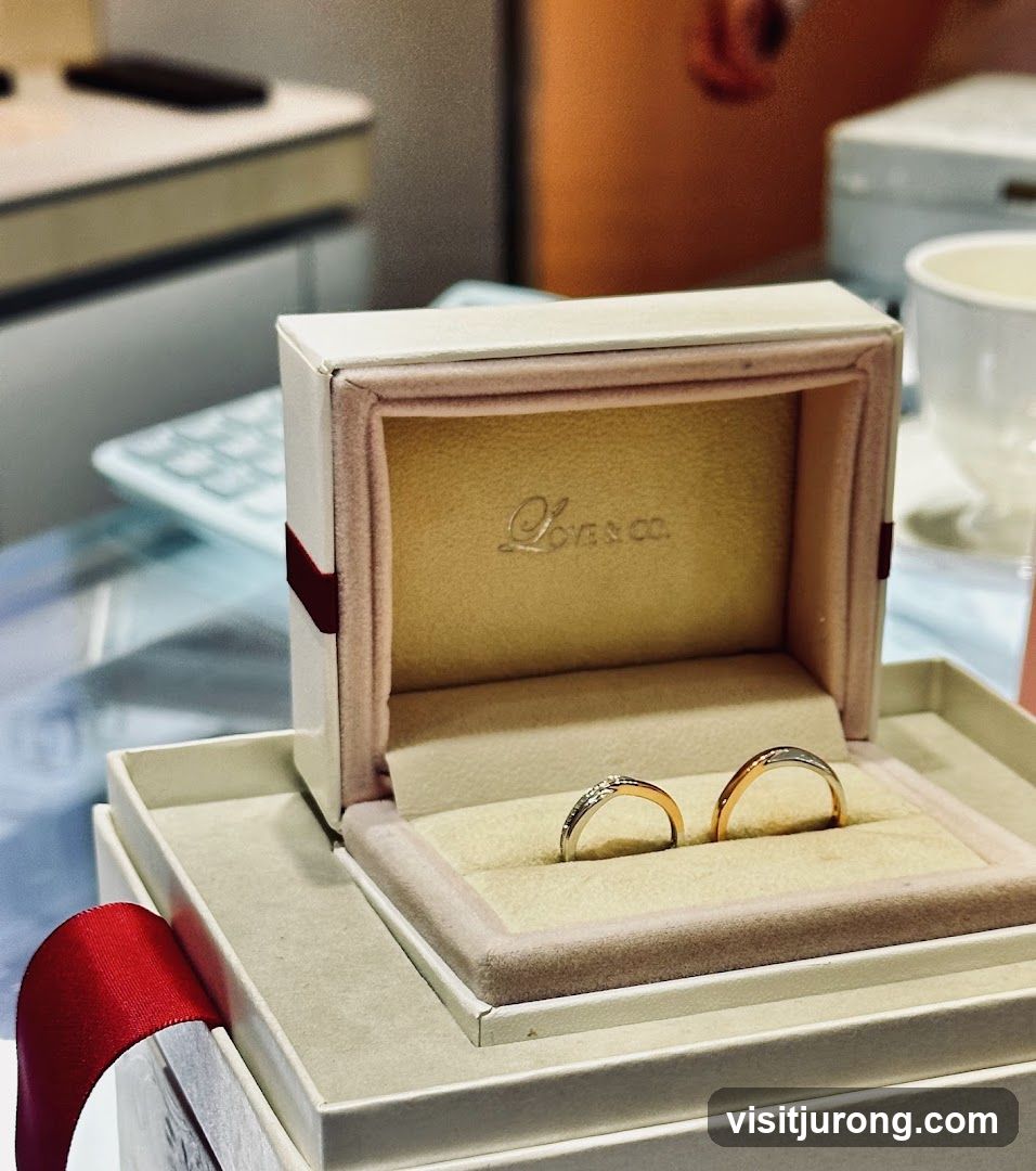 Wedding Rings in a Jewelry Box