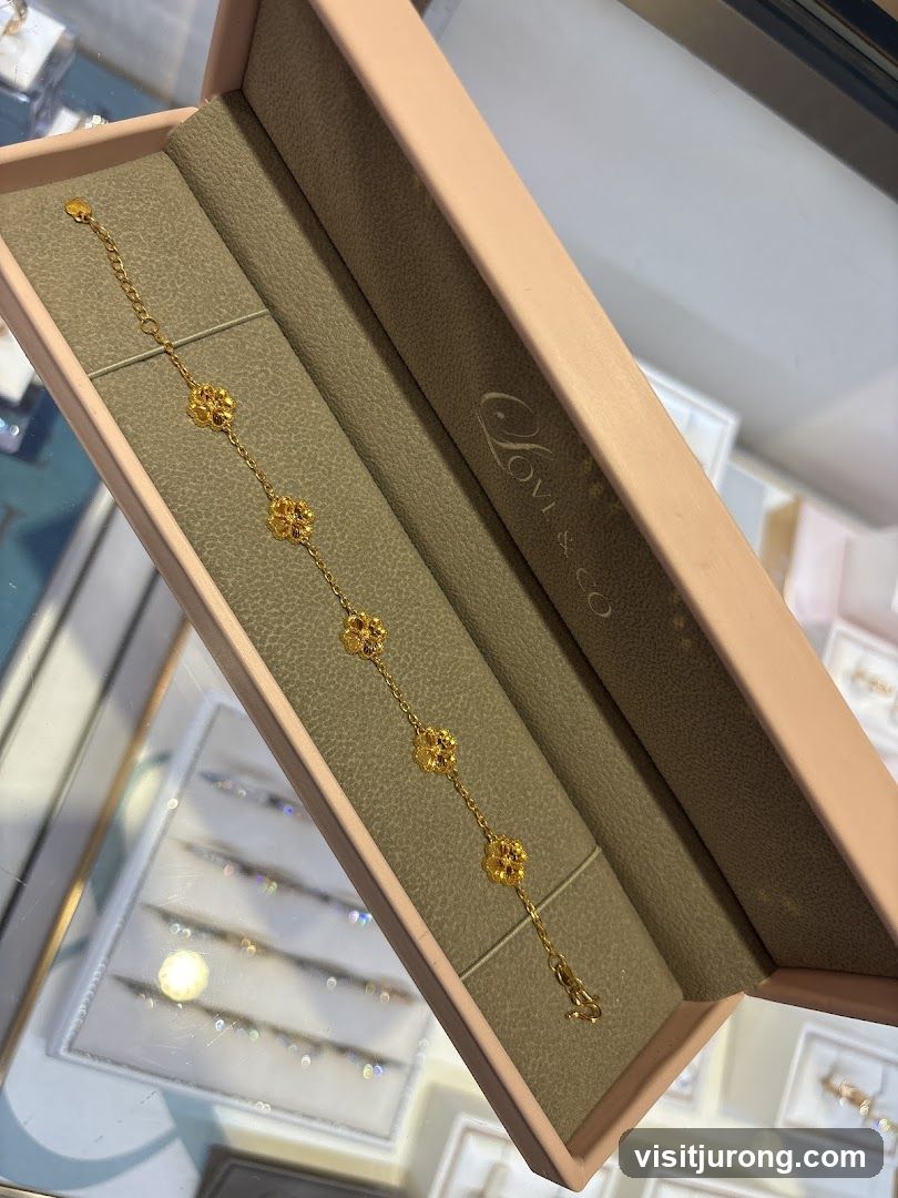 Gold Bracelet in a Box