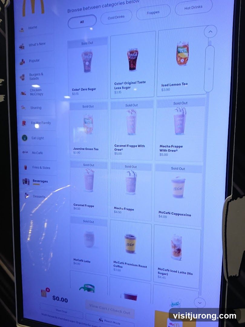 McDonald's Menu